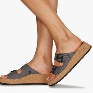 Papillio by Birkenstock Buckle Sandals/Slides New Size 39 (US 8/8.5)